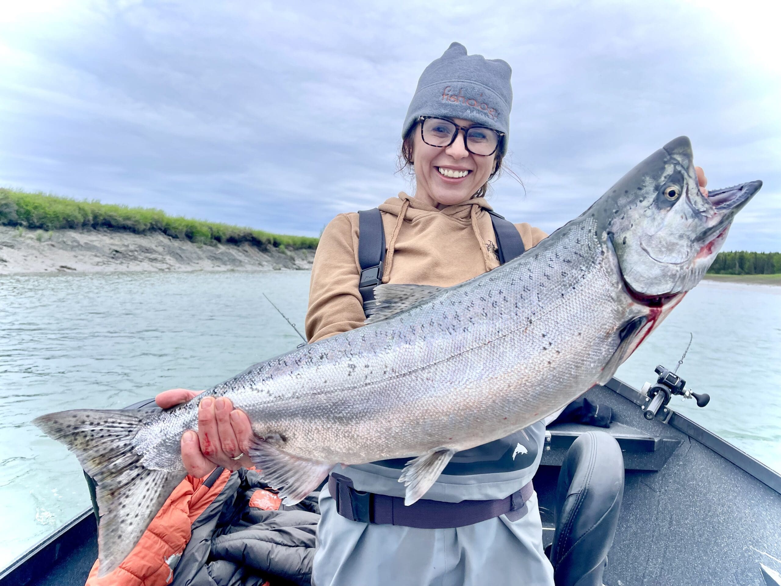 King Salmon  Kenai Riverbend Resort - Alaska Fishing & Lodging